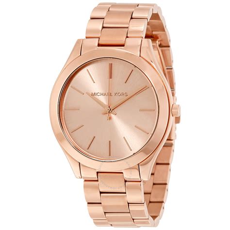 michael kors small watch rose gold|rose gold mk watch men.